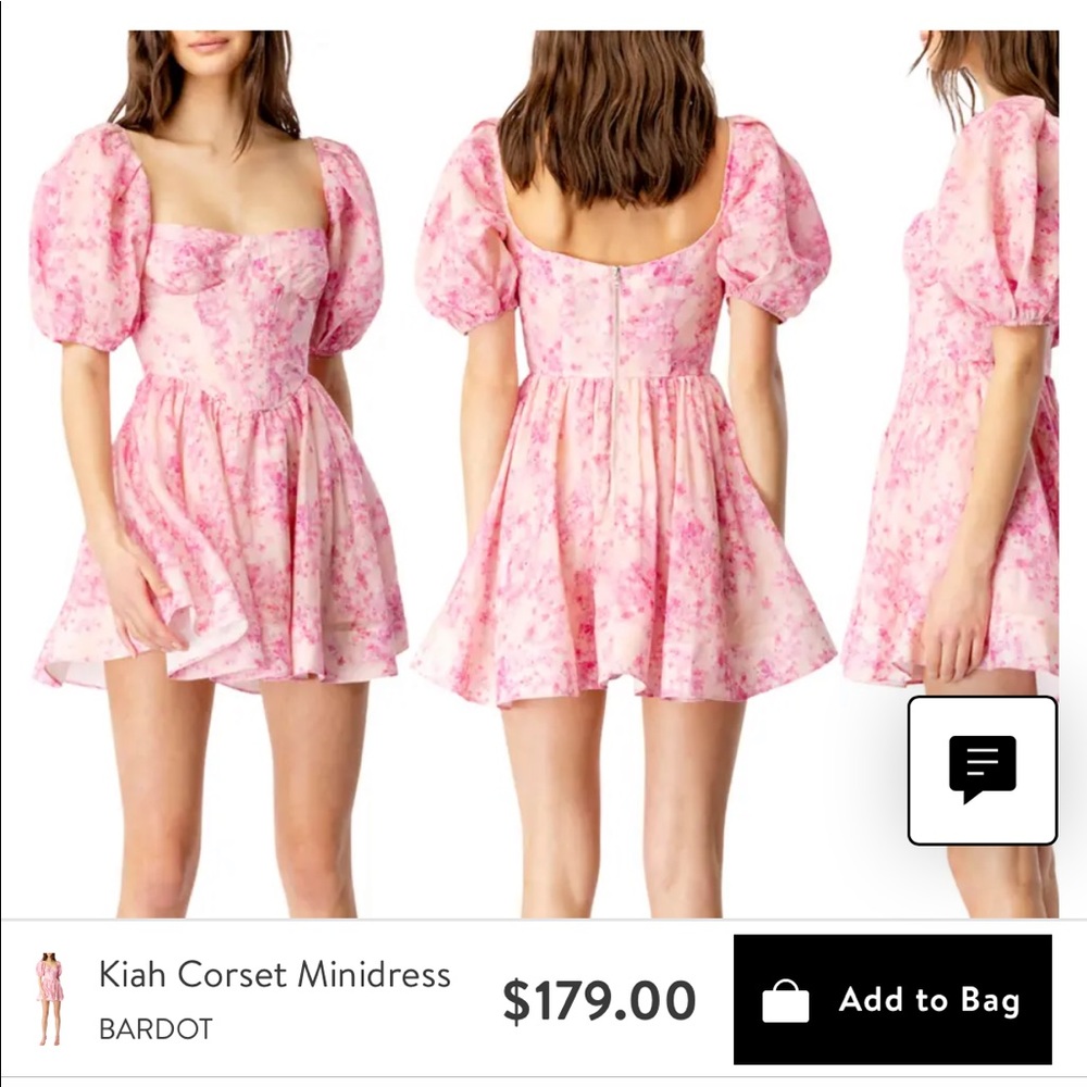 Bardot Kia’s Corset Minidress